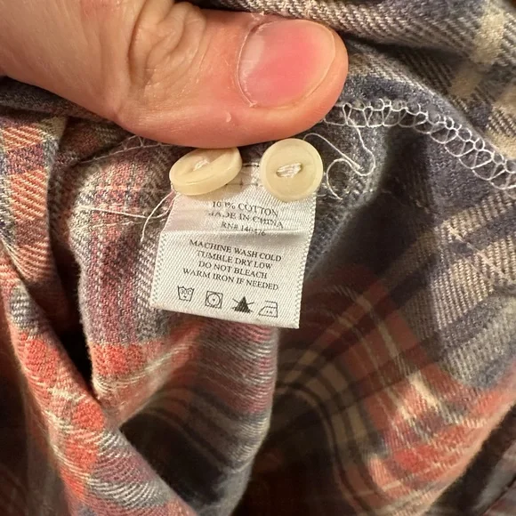 Faherty The Movement™ Autumn Plaid Flannel Button Down - Picture 3 of 5